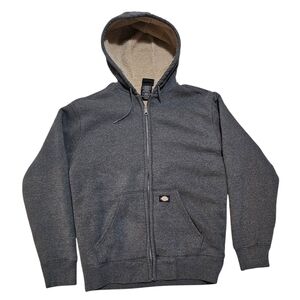 Dickies Men's Sherpa Lined Fleece Full Zip Hoodie